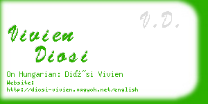 vivien diosi business card